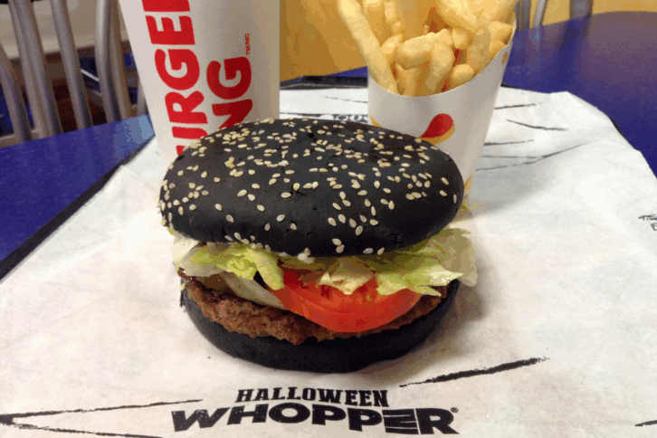 Burger King Halloween Whopper