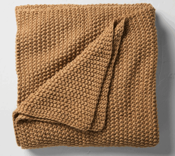 Casaluna Chunky Knit Bed Blanket