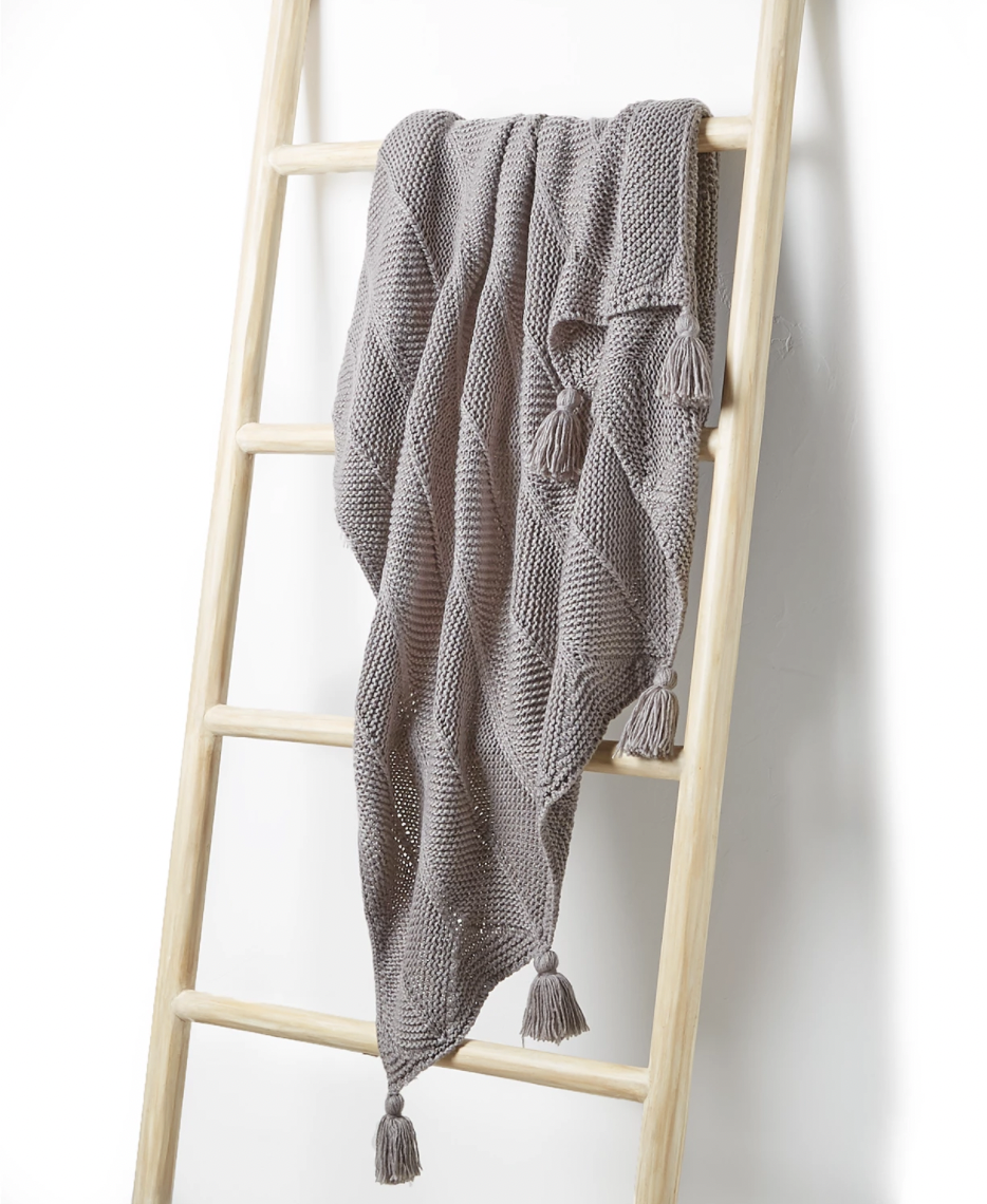 Charter Club Chevron Throw