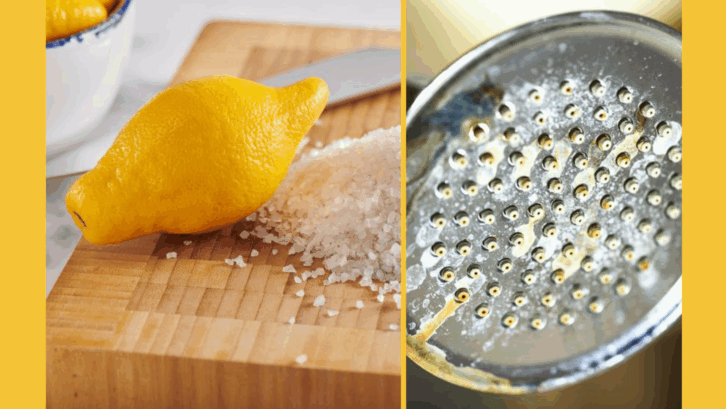 25 Cleaning Hacks You'll Wish You Knew Sooner, like cleaning cutting boards with lemon and salt, and using electric toothbrushes