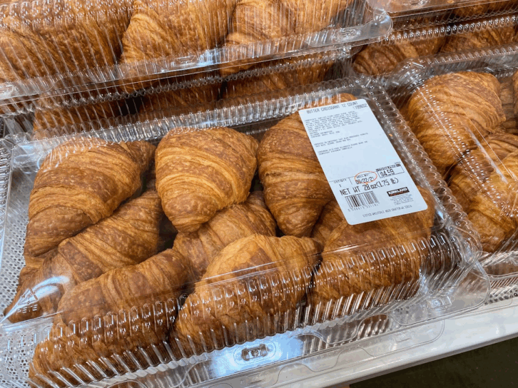 Costco butter croissants