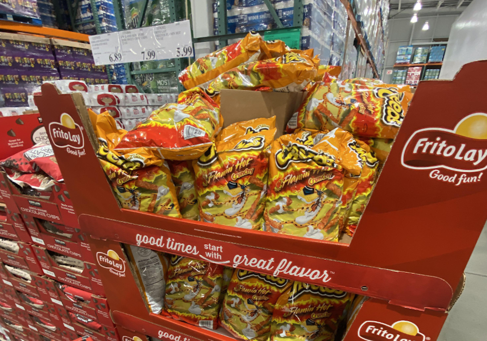 Costco Flamin’ Hot Cheetos