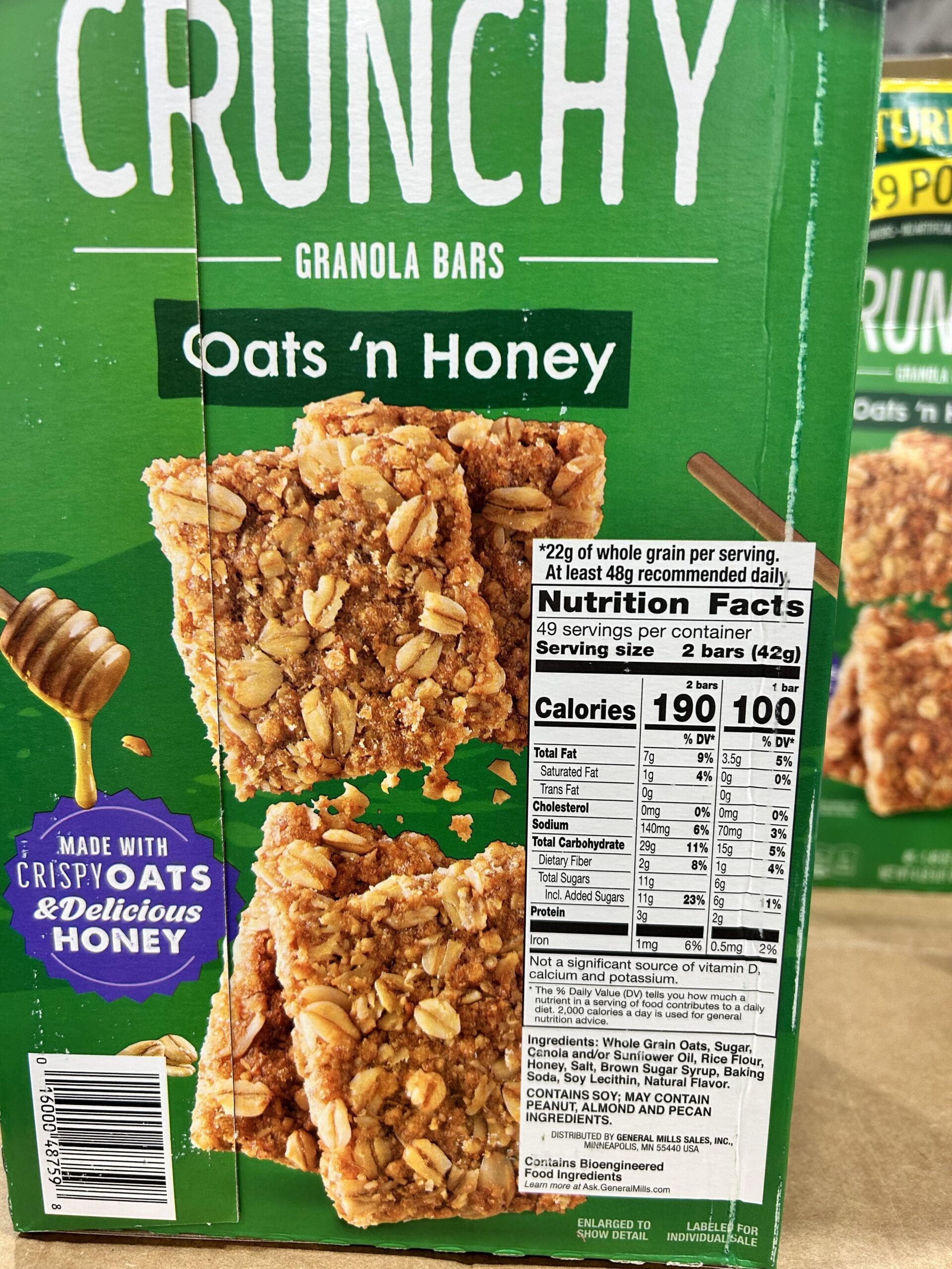 Costco Nature Valley Oats ‘n Honey