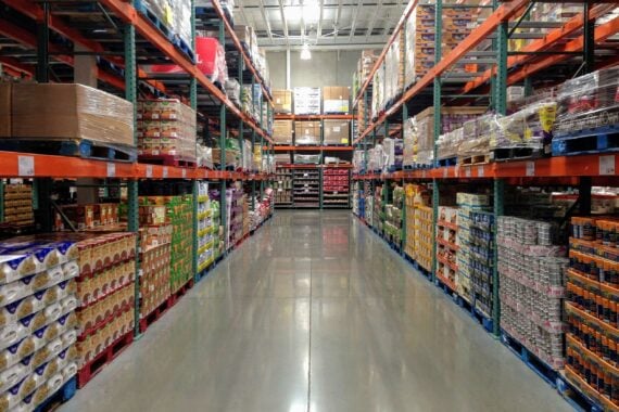 Costco soup aisle
