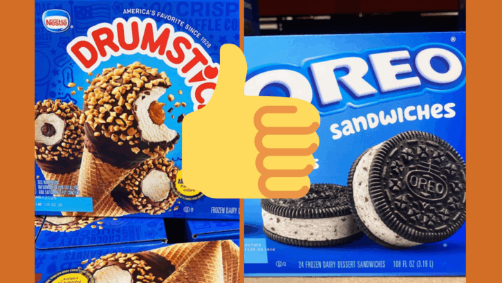 15 Best Costco Frozen Desserts to Beat the Heat, like Nestle Drumsticks and Oreo Ice Cream Cookies
