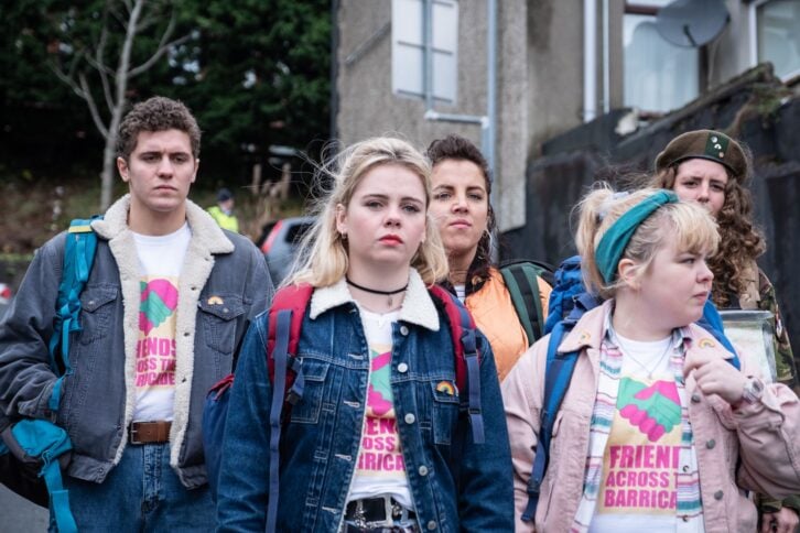 A scene from "Derry Girls"