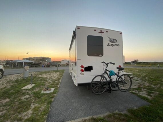 Delaware Seashore State Park, Rehoboth Beach, Delaware, Delaware, RV park area