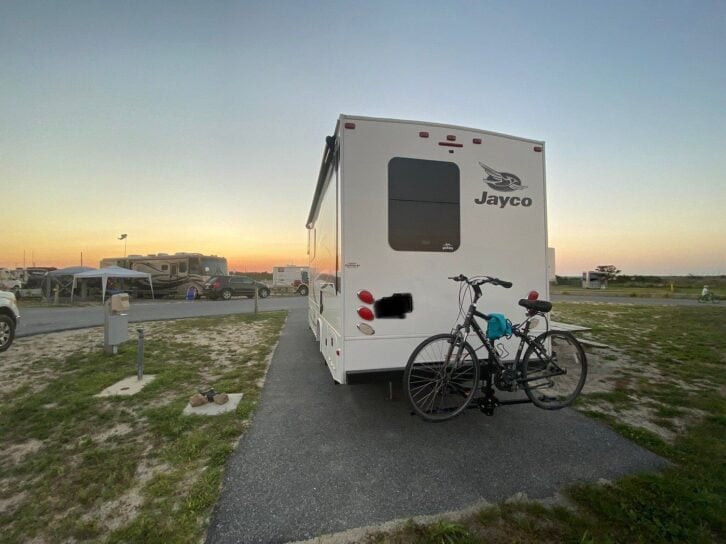Delaware Seashore State Park, Rehoboth Beach, Delaware, Delaware, RV park area