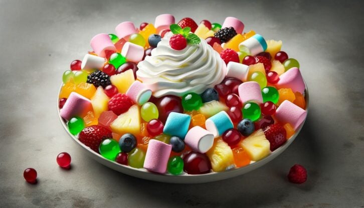 Dessert salad