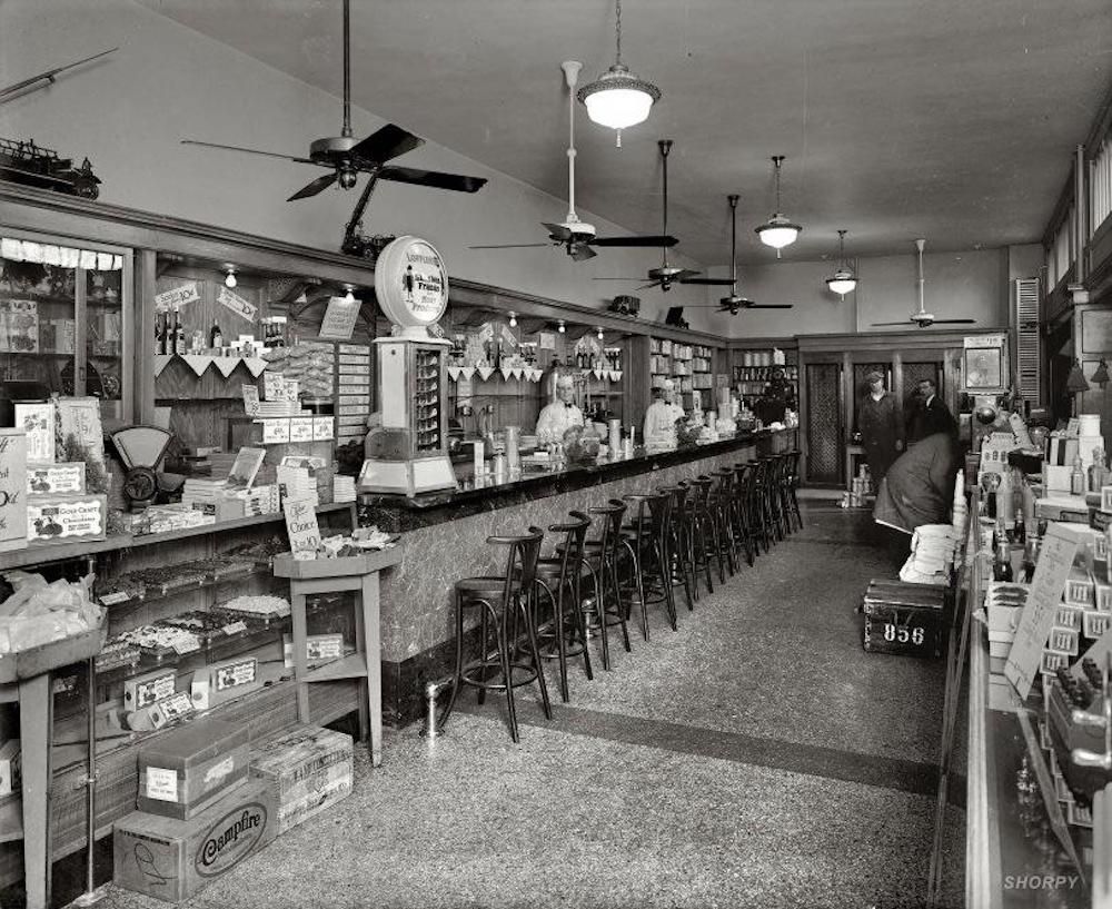 Dixie Soda Fountain Co Washington DC 1928