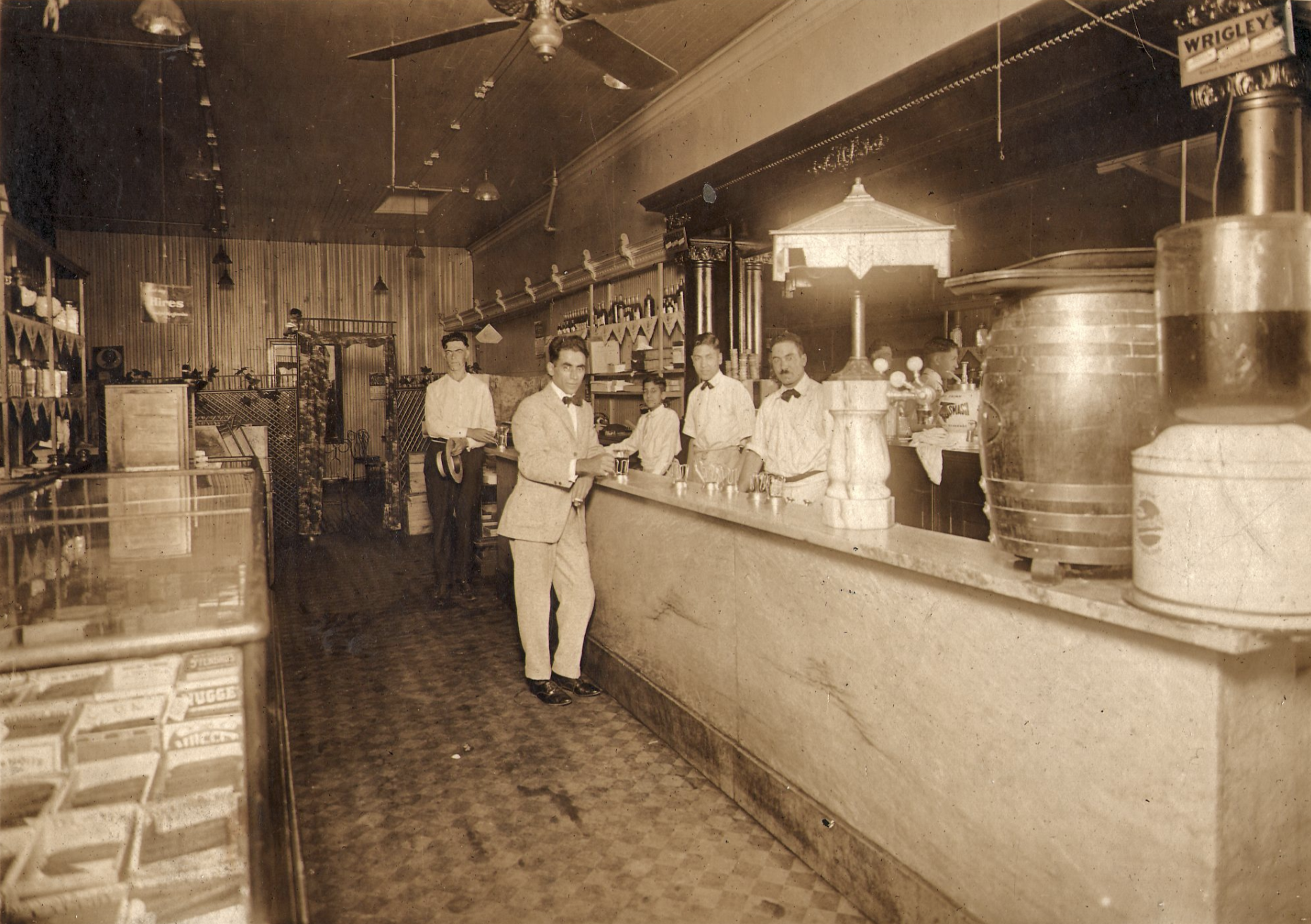 Drug Store Soda Fountain 1920s