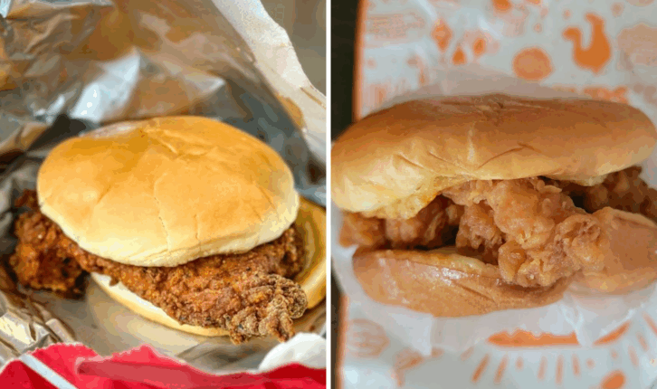 Fast-Food Chicken Sandwich