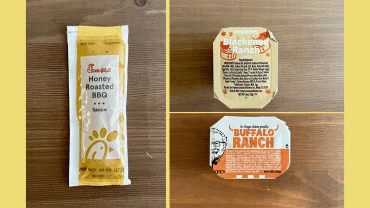 You'd Be a Fool Not to Try These Underrated Fast-Food Sauces, like Chick-fil-A's Honey Roast, KFC's Buffalo Ranch, and Popeyes' Blackened Ranch