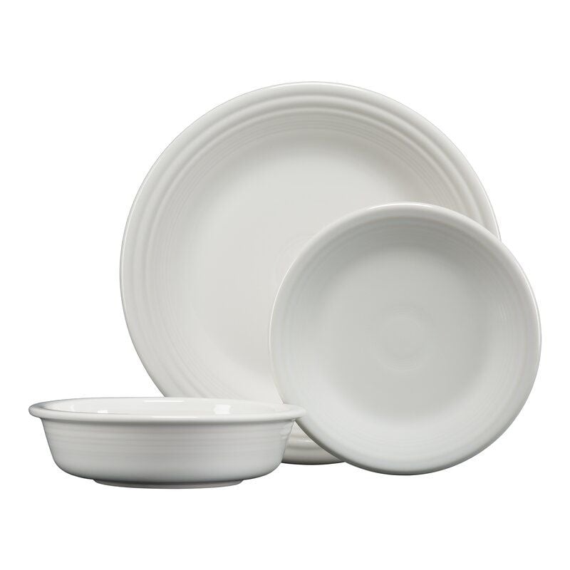 Fiesta 3-Piece Classic Dinnerware Set