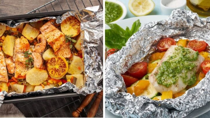Foods Not to Cook in Foil, including citrus and tomatoes