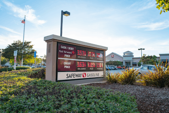 Safeway gas station
