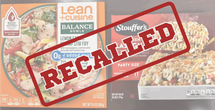 Stouffer's and Lean Cuisine Recall