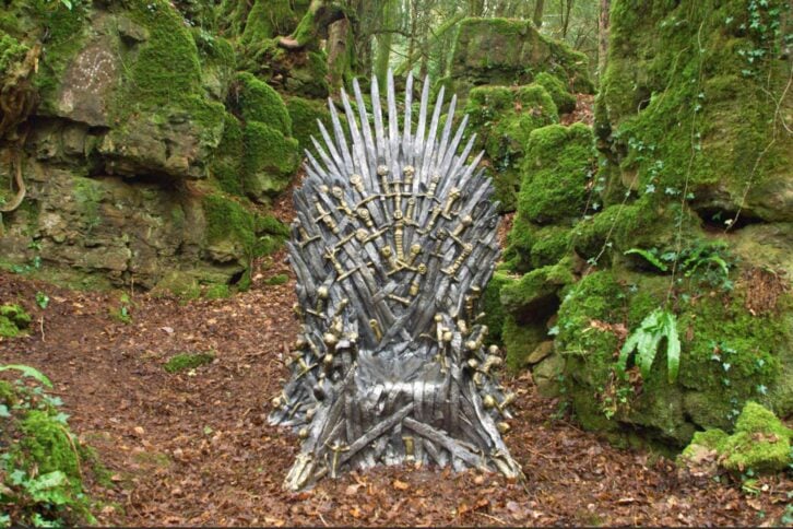 Iron Throne scavenger hunt