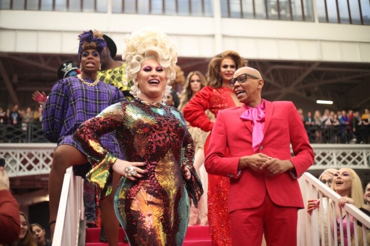 The Vivienne and RuPaul attend RuPaul's DragCon UK 2020 at Olympia London on January 18, 2020 in London, England