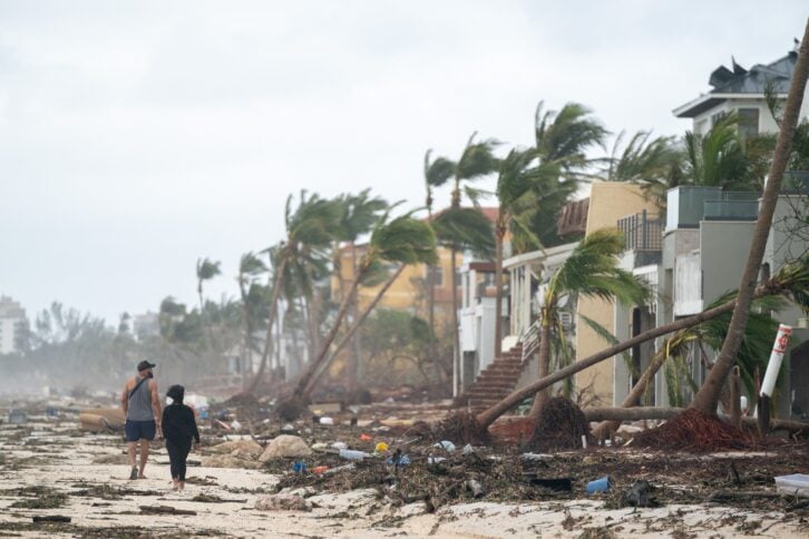 Hurricane Ian Destruction