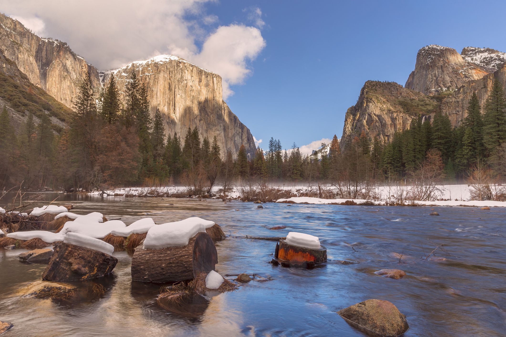 Yosemite National Park in Winter