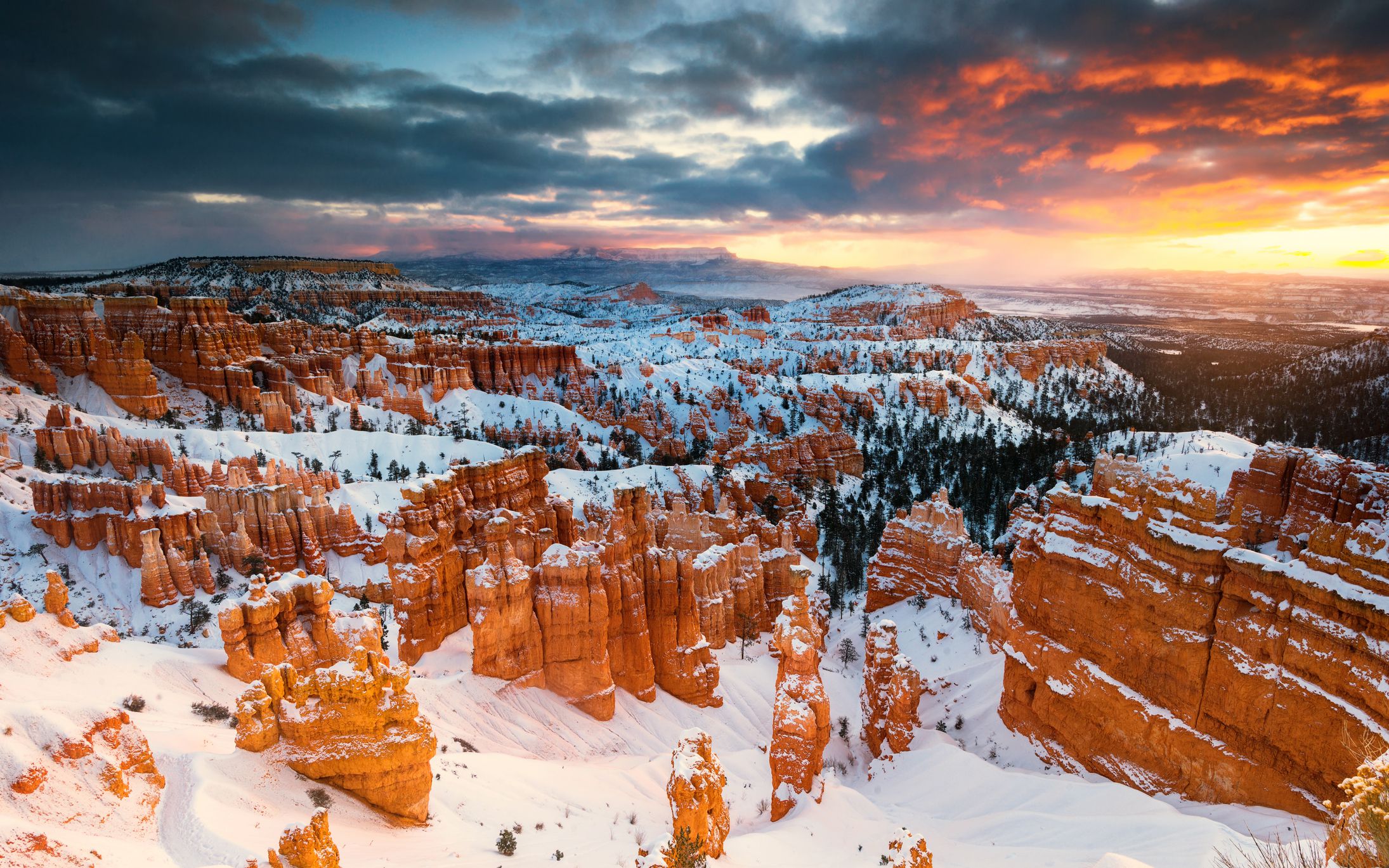 Winter in Bryce Canyon National Park