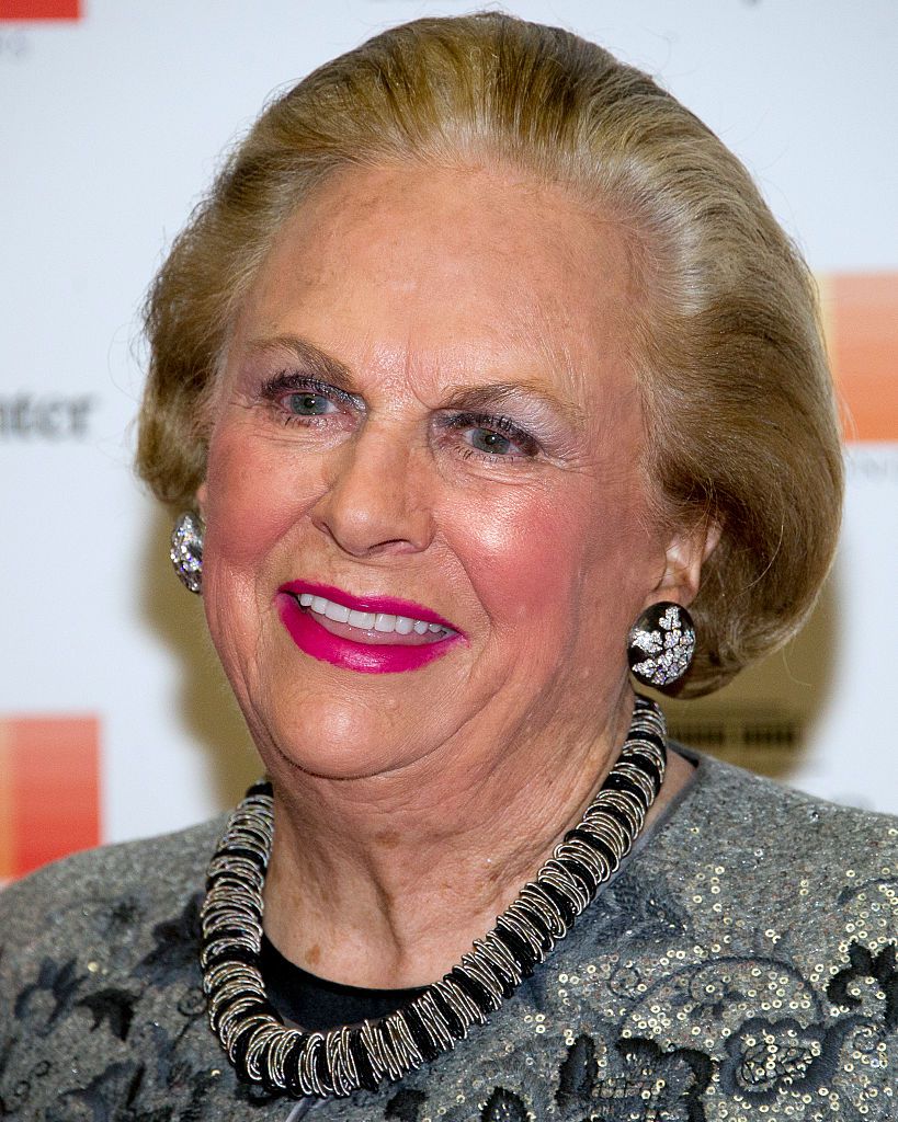 Jacqueline B. Mars arrives for the formal Artist's Dinner honoring the recipients of the 39th Annual Kennedy Center Honors