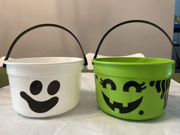 McDonald's Retro Halloween Buckets