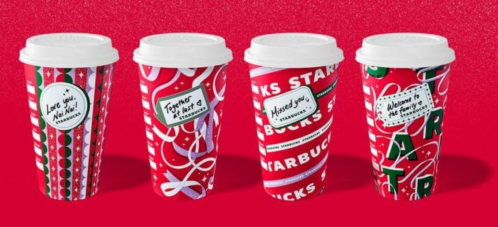 Starbucks holiday drinks 2021