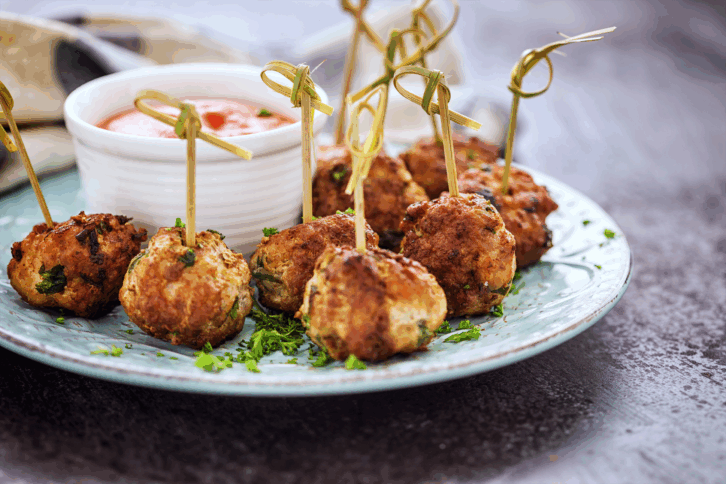 Meatball appetizer