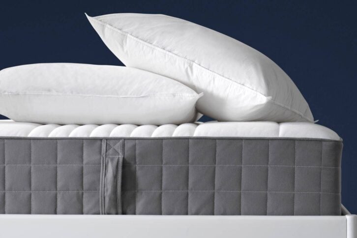 Ikea mattress and pillows