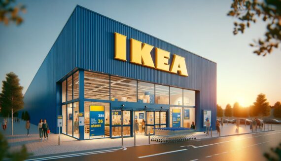 AI-generated photo of IKEA