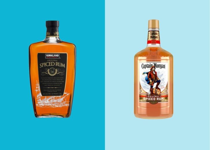 Costco's Kirkland Spiced Rum vs Captain Morgan Spiced Rum