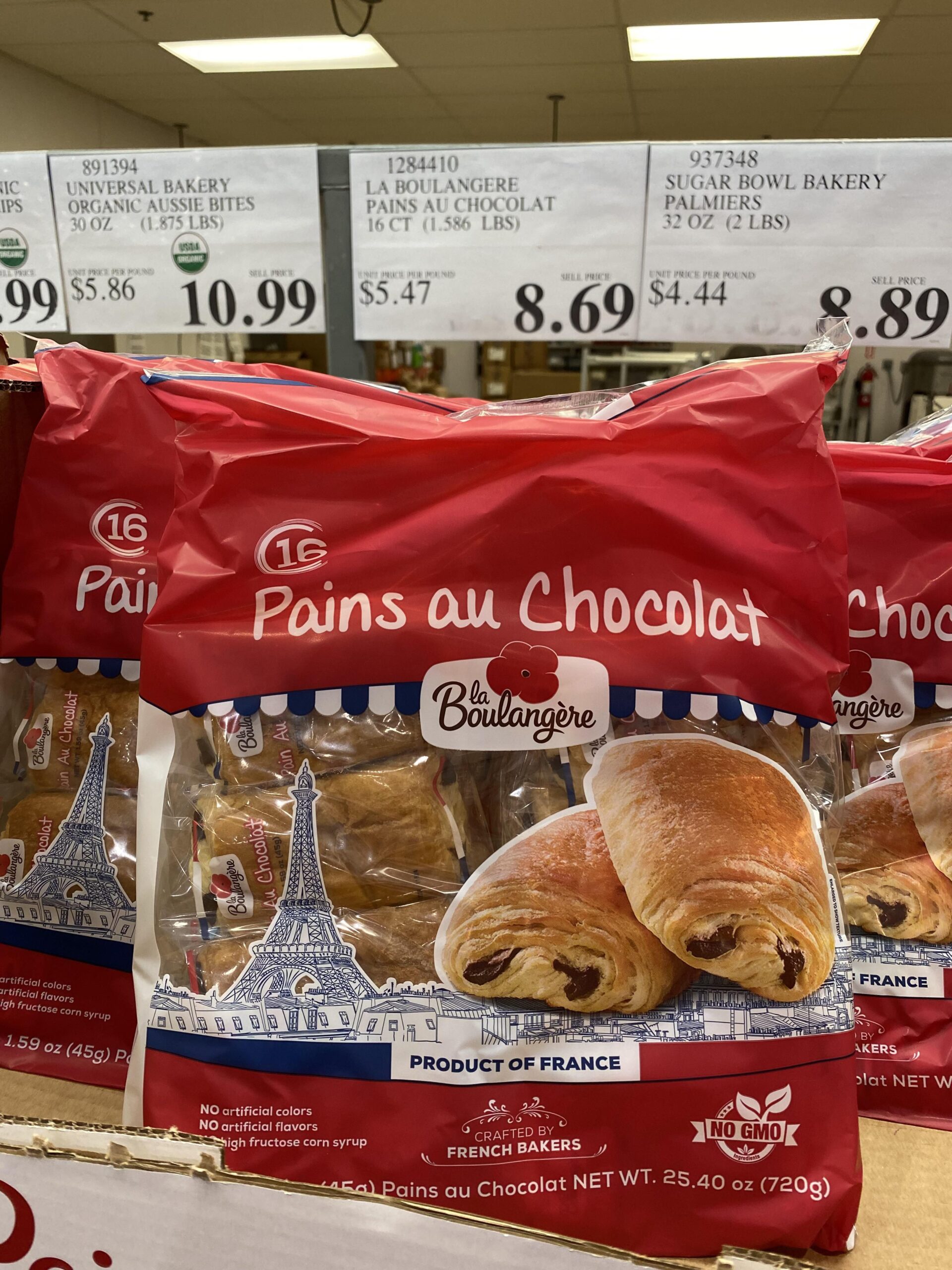 La Boulangere Chocolate Croissants