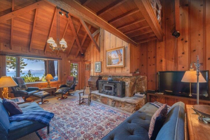 Lakefront Cabin With A View
