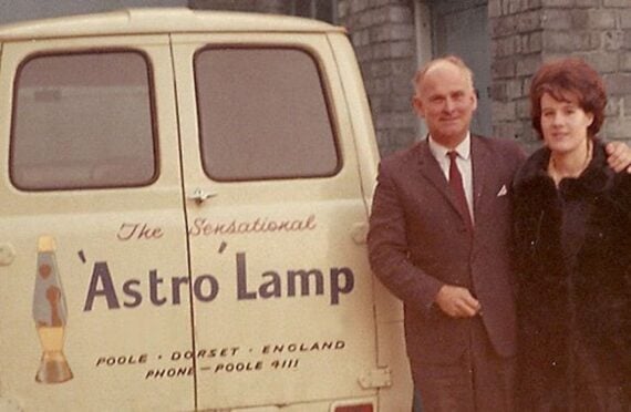 Lava Lamp Inventor and Wife