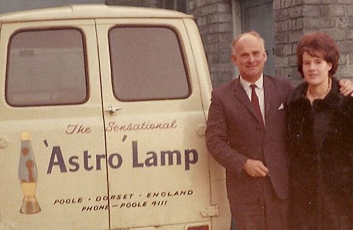 Lava Lamp Inventor and Wife