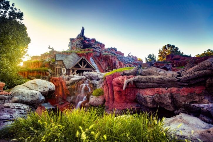One of the best rides at Disney. Splash Mountain is a classic log flume ride that shows off the attention to detail that Disney is best known for.