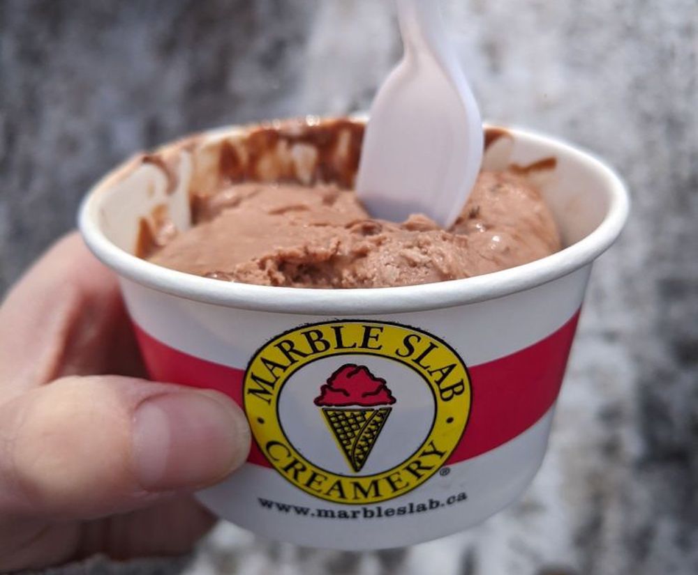 Marble Slab Cup