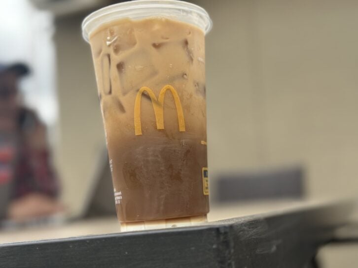 McDonald's Marble Cold Brew, medium