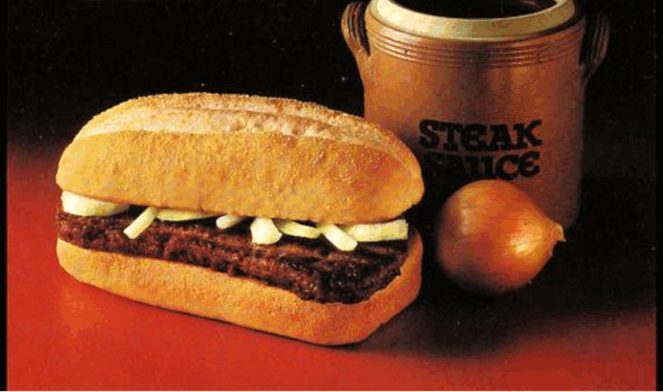 McDonald’s Chopped Beefsteak Sandwich