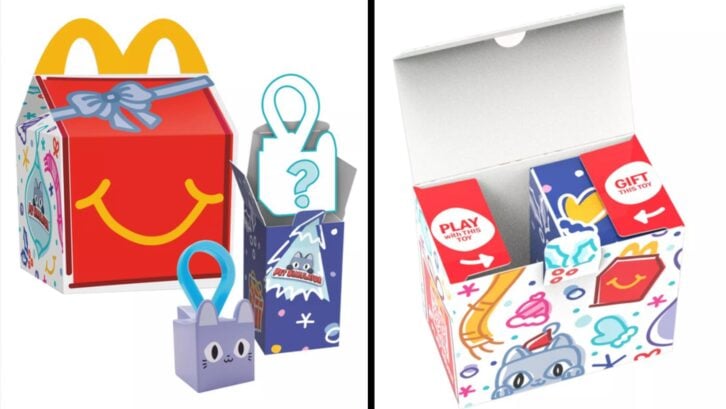 McDonald's Happy Meal Have Two Toys
