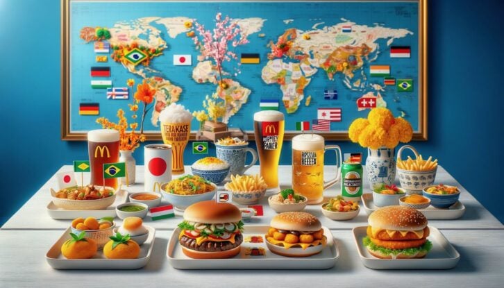 McDonald's International Menu Items