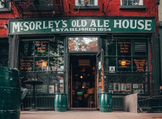 Exterior of McSorley’s Old Ale House