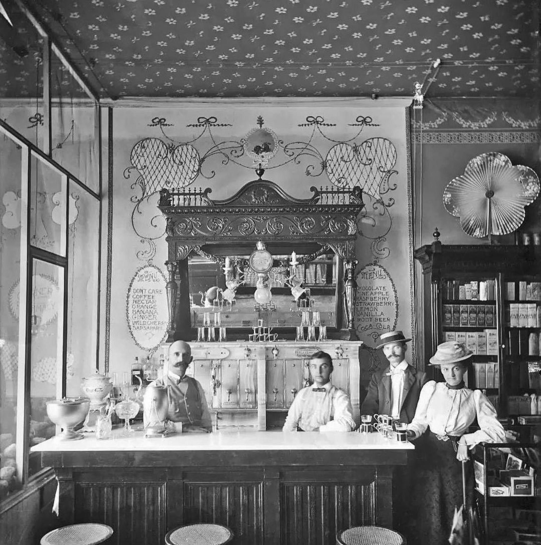 Miller Shoemaker Soda Fountain 1899