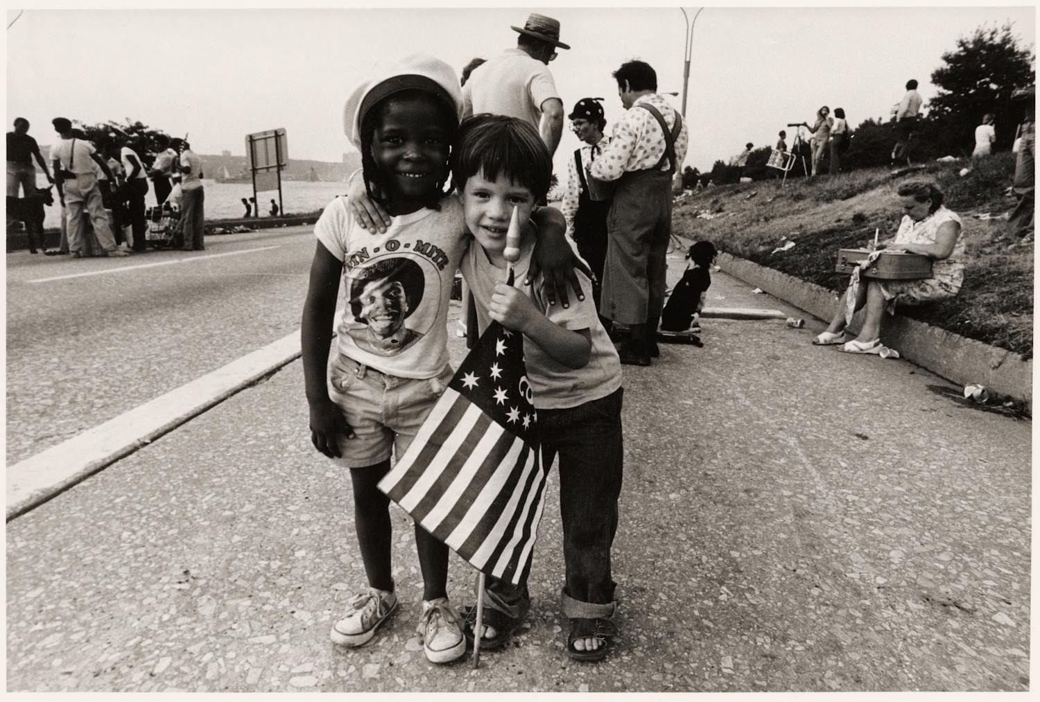 “Happy 4th of July”, West Side Highway, NYC, July 4, 1976 Photo: Leonard Speier