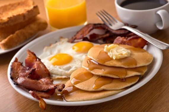 hot pancake breakfast