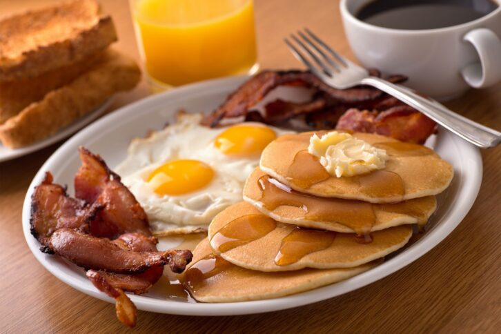 hot pancake breakfast
