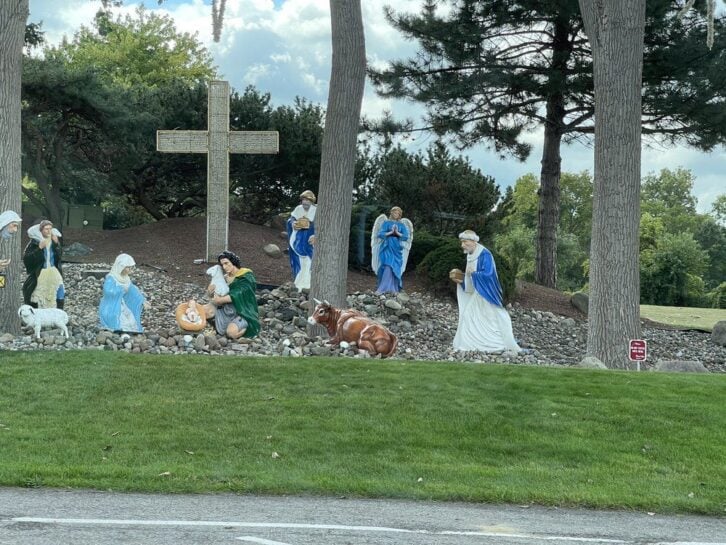 Nativity in Frankenmuth, Michigan