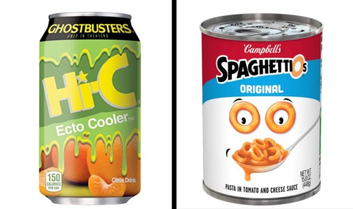 Hi-C Ecto Cooler and SpaghettiOs